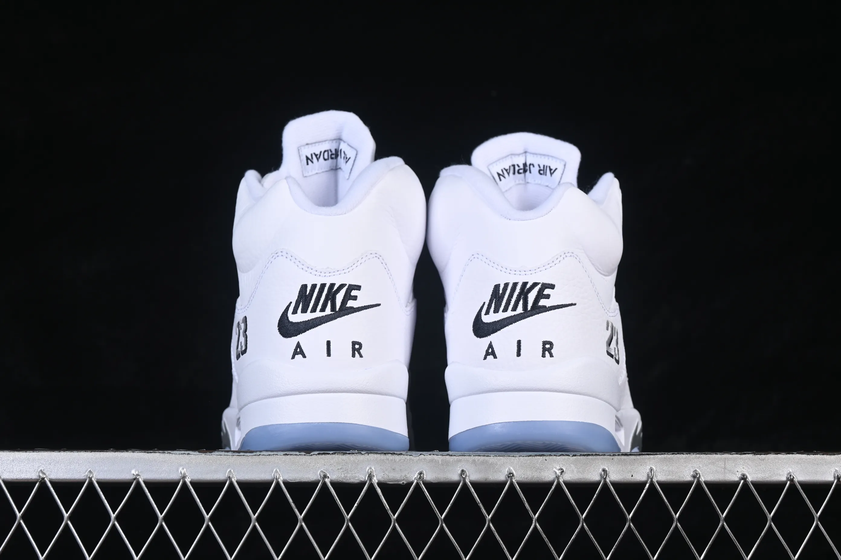 All categories Air Jordan Jordan series basketball shoes Air Jordan 5 Air Jordan 5 Retro "White Metallic" AJ5 Joe 5 Silver HQ7978-103